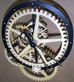Wooden Gear Clock, Bob Hartig